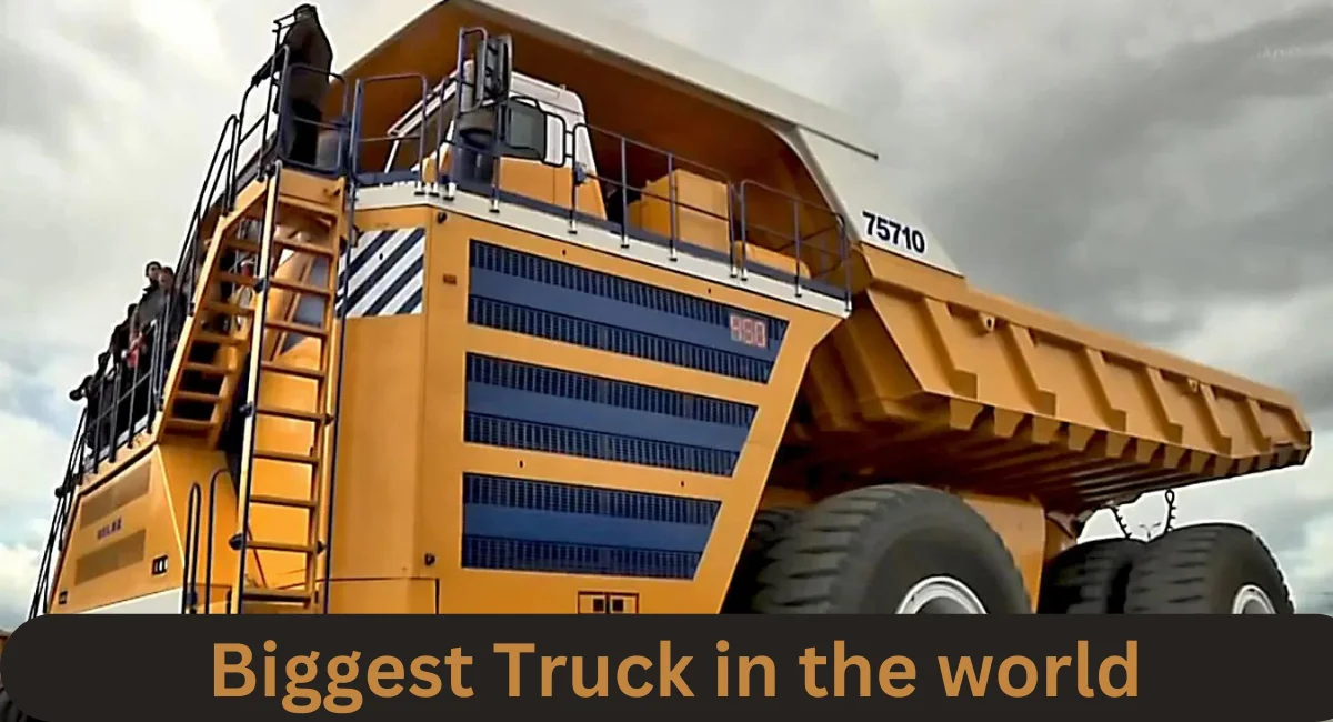 THIS IMAGE SHOWN IN Unbelievable Power Meet the Biggest Truck in the world