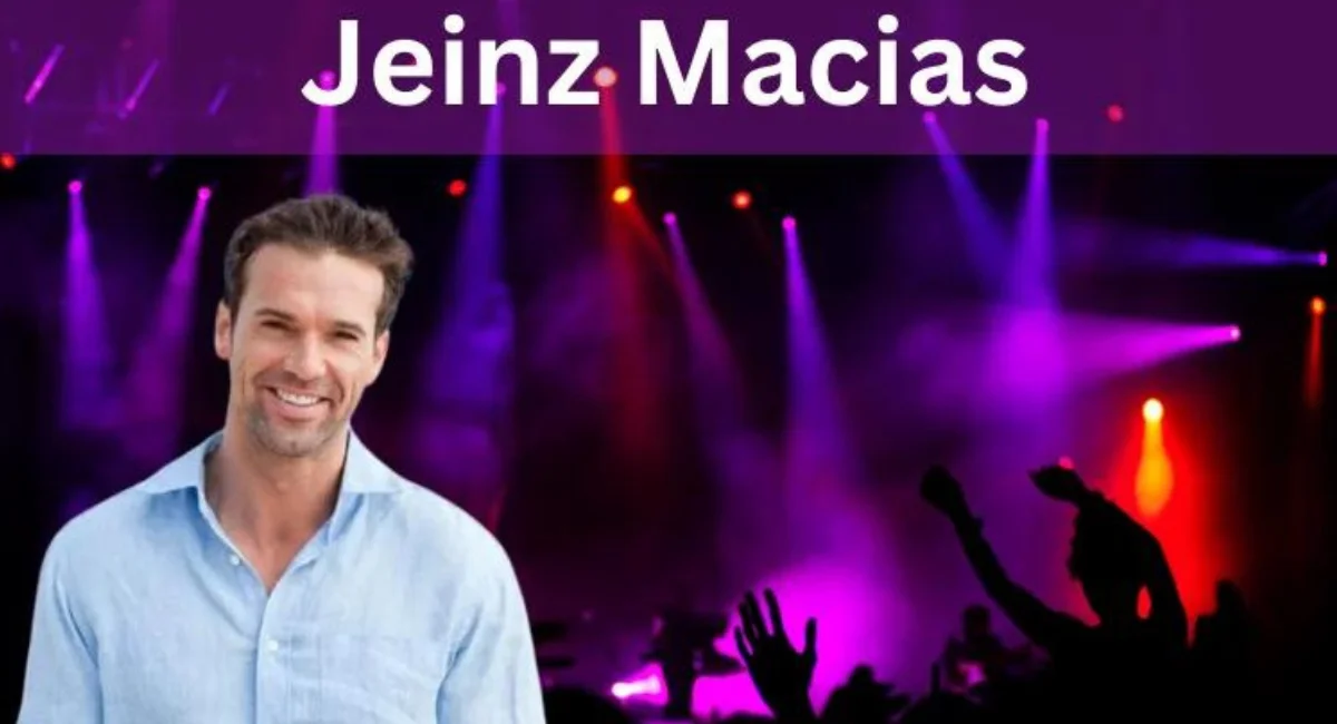 this image is jeinz macias by singer