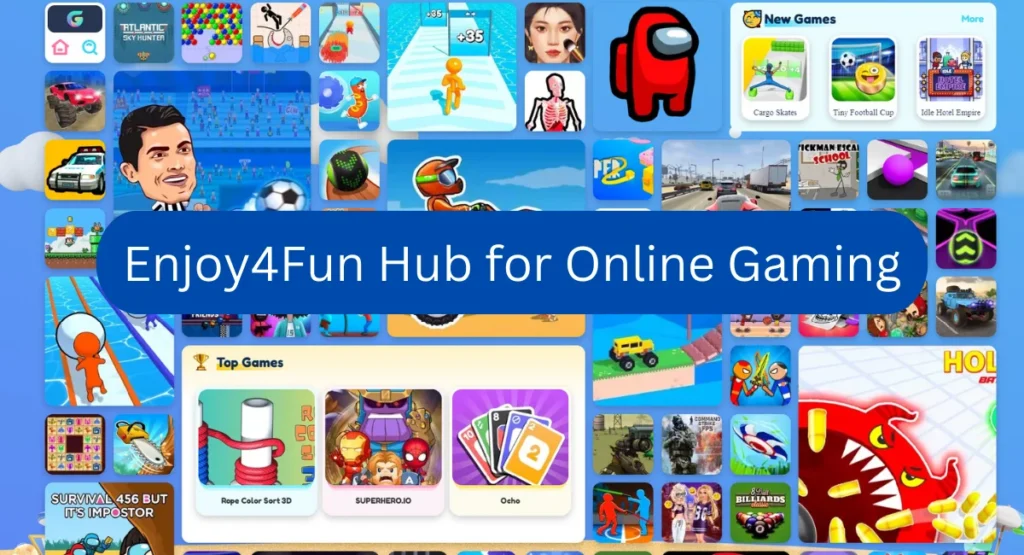 this image is enjoy4fun hub for online games